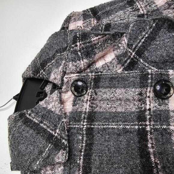 NWT Fleet Street LTD Women's Gray/Pink Coat Size XS - Picture 3 of 12
